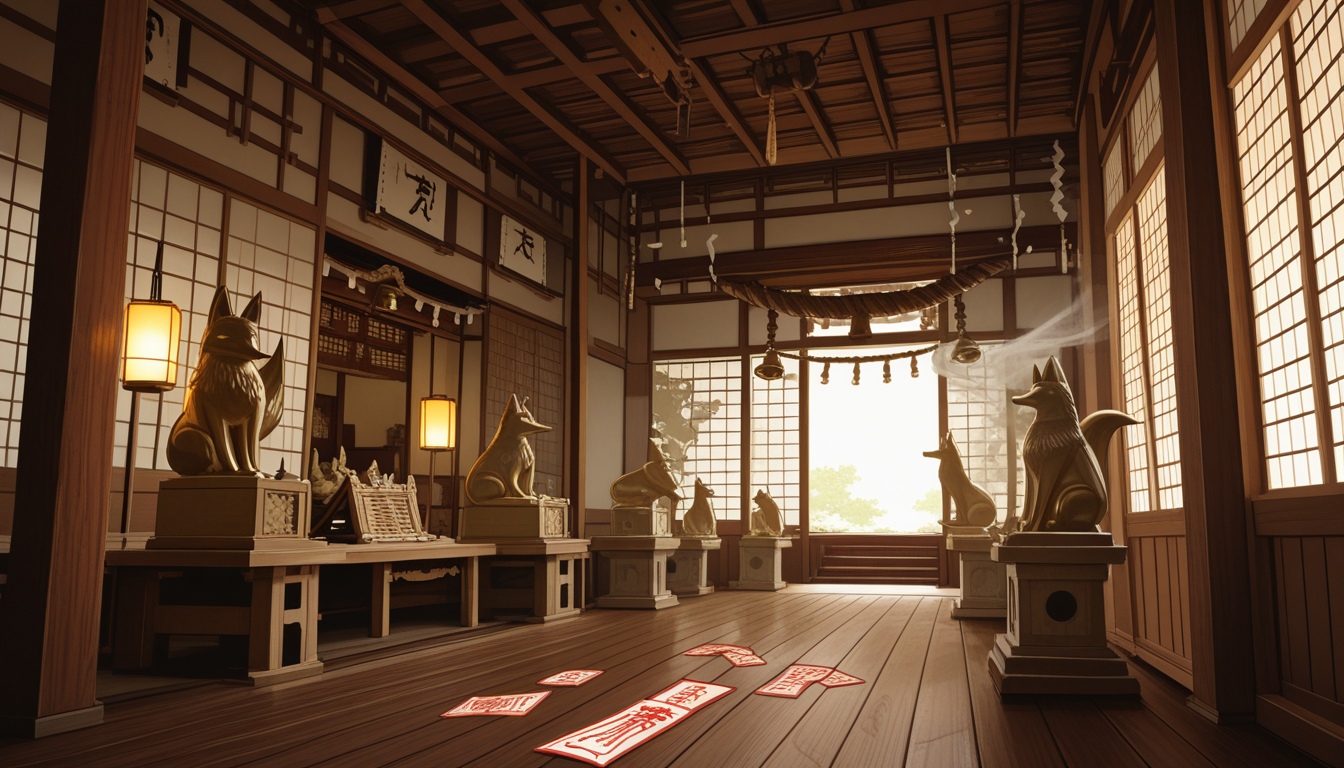 神社内部 — 沙耶加的领地